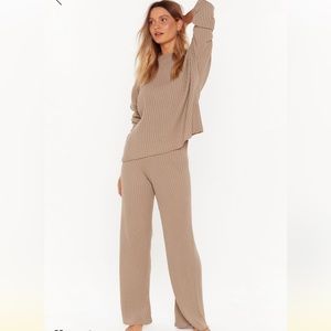 Nasty gal knit lounge set
